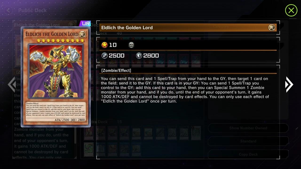 Eldlich The Golden Lord. Picture: Konami