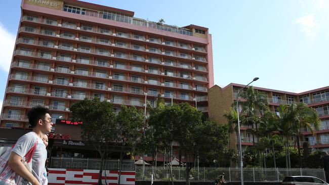 The Islander hotel building in Surfers Paradise.