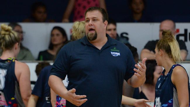 Former Cyclones coach Chris Muggeridge has been charged with three counts of misconduct in relation to public office. Picture: Chris Ison