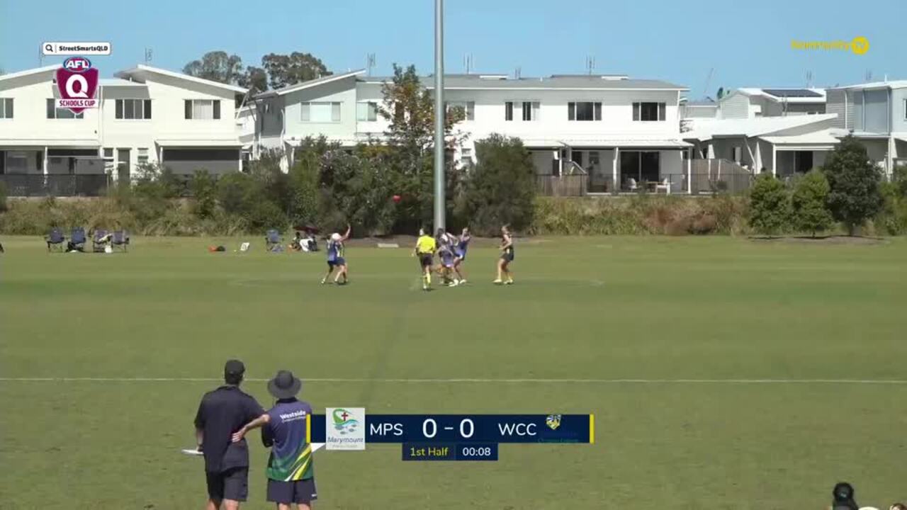 Replay: Marymount PS v Westside Christian College (Primary Female) - 2024 AFLQ Schools Cup State Finals Day 1