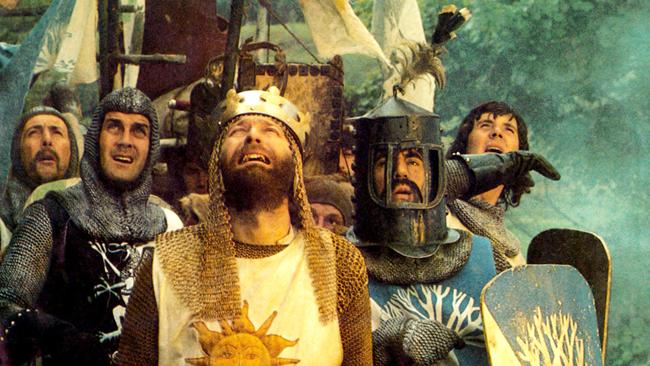 film MONTY PYTHON AND THE HOLY GRAIL