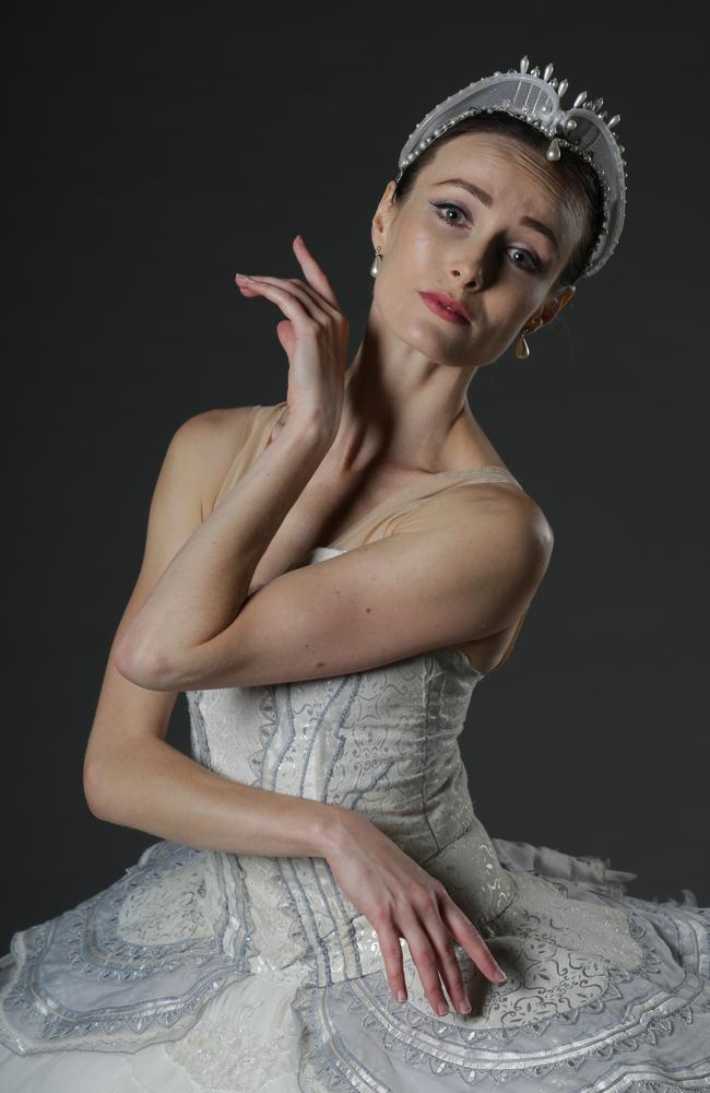 Amber Scott as the doomed Odette. Picture: Nicole Cleary