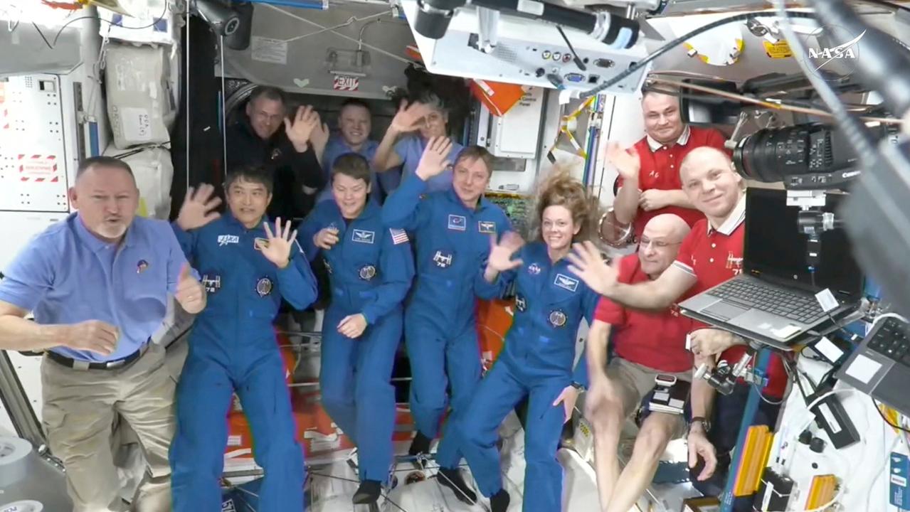 ‘Crew nine is going home’: astronauts set off after mishap