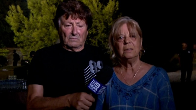 Adelaide couple winched from Greece fires (Today)