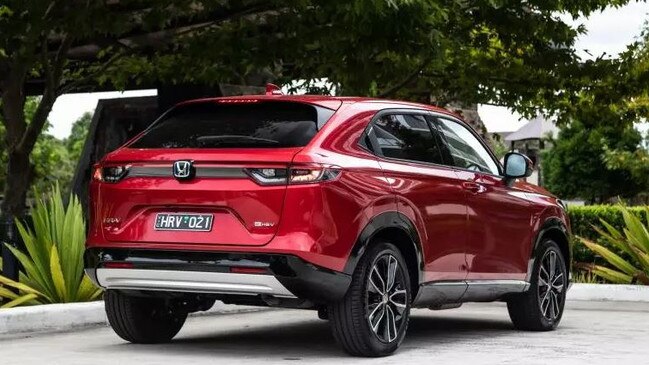 The Honda HR-V e:HEV L has a surprisingly small boot. Picture: Supplied