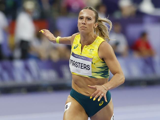 Australian Bree Masters during the semi-final of the 100m at the Stade de France Picture: Michael Klein