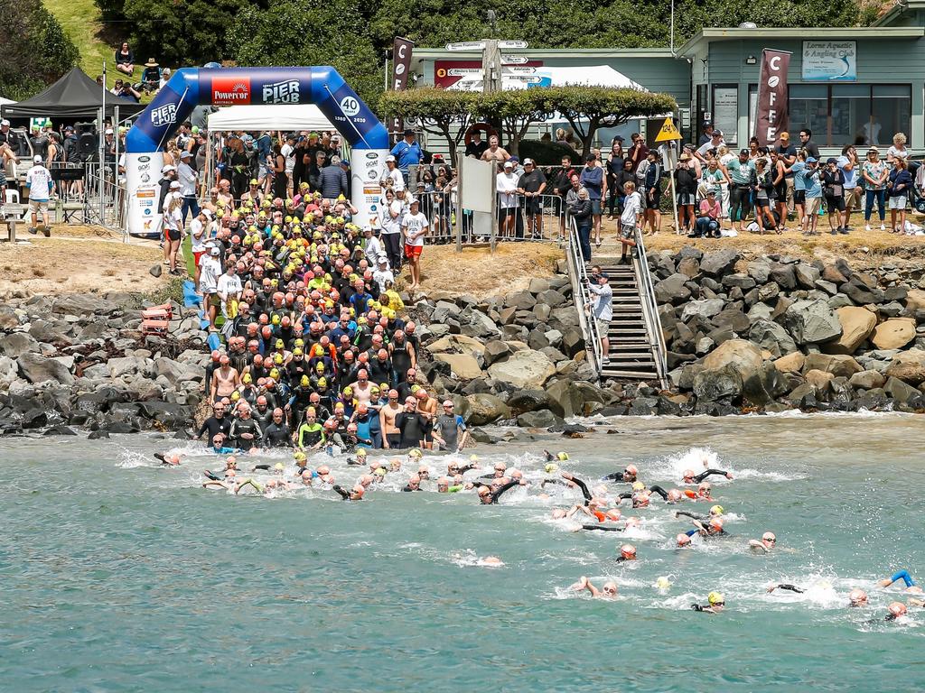 Lorne Pier to Pub Ocean swim switches to virtual event as Covid cases