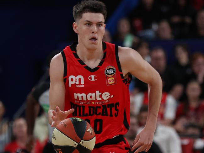 Ben Henshall showed flashes of the potential that has him on NBA draft radars. Picture: Getty Images