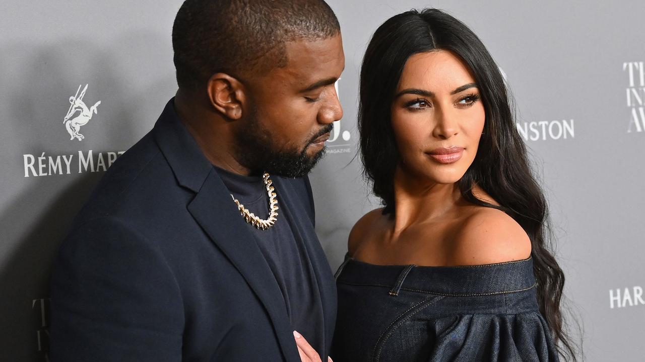 Kim Kardashian West and husband US rapper Kanye West broke up earlier this year. Picture: Angela Weiss/AFP