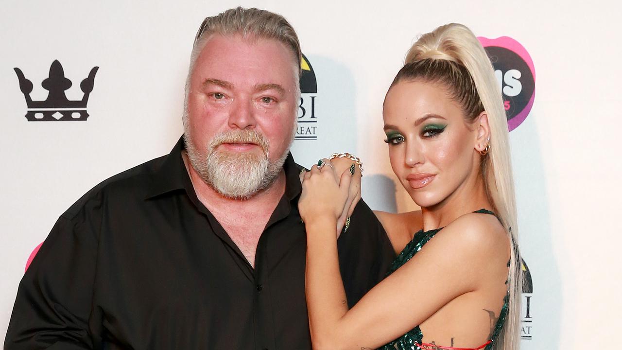 Kyle Sandilands and Imogen Anthony. Picture: Toby Zerna