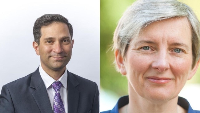 Deakin School of Information Technology Honorary Associate Professor Damien Manuel and SASVic chief executive Kathleen Maltzahn.