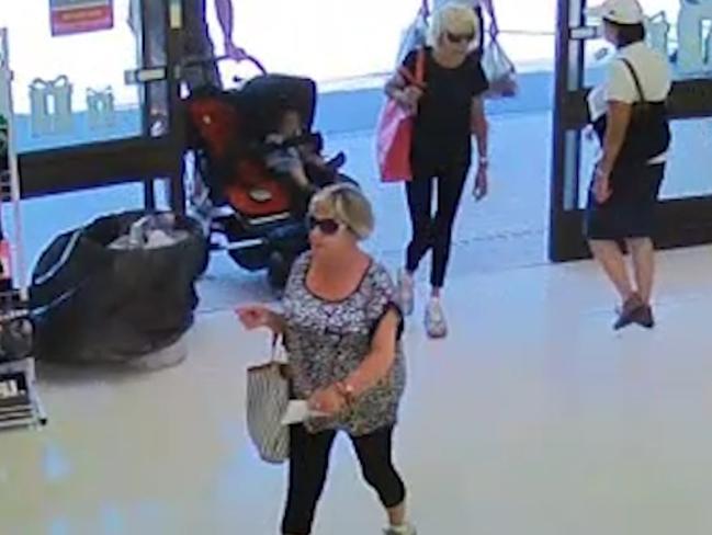 CCTV footage captured Jeanette Moss entering a Port Melbourne shopping centre just hours before her death.