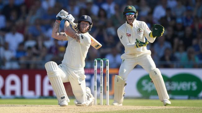 Ben Stokes produced one of the greatest Test innings to steer England to a remarkable win at Headingley. Picture: Getty Images