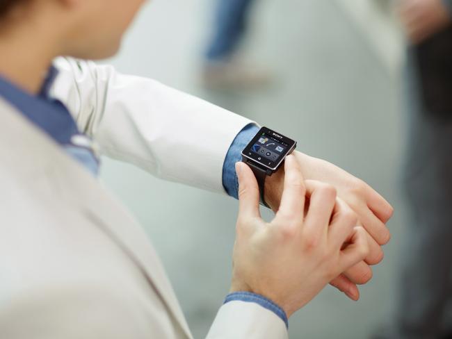 Japan Airlines equipped staff with Sony Smartwatches.