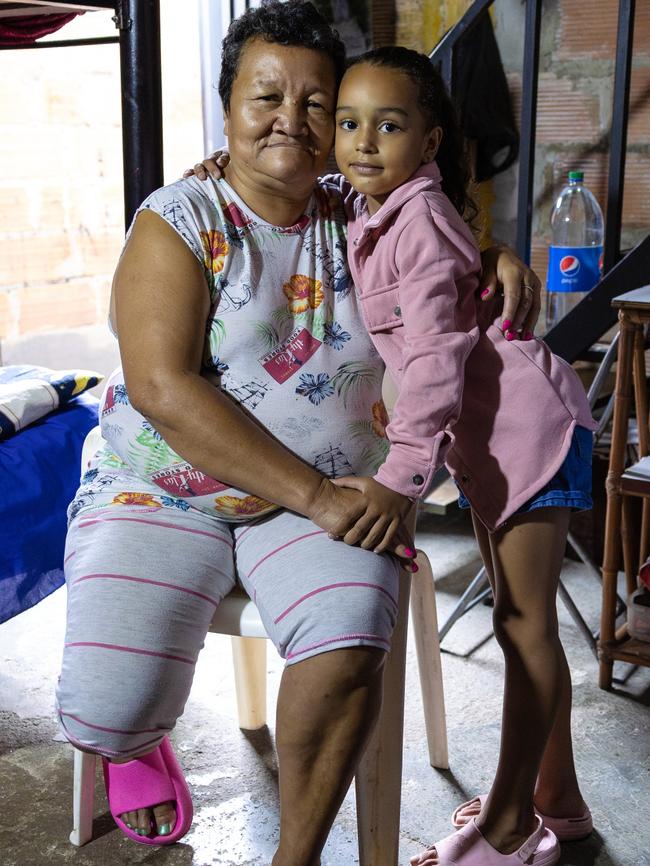 Rosa, 59, lives in Comuna 13 in Medellin, Colombia, and has seen her suburb controlled by Pablo Escobar's drug cartel and then paramilitaries after his death in 1993. Picture: Jason Edwards