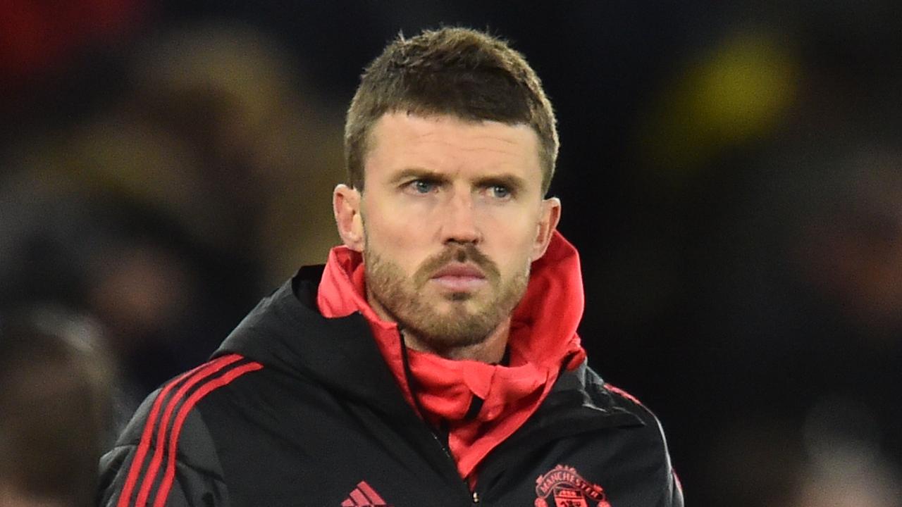 Manchester United assistant Michael Carrick is expected to take over as caretaker manager. Picture: AFP 