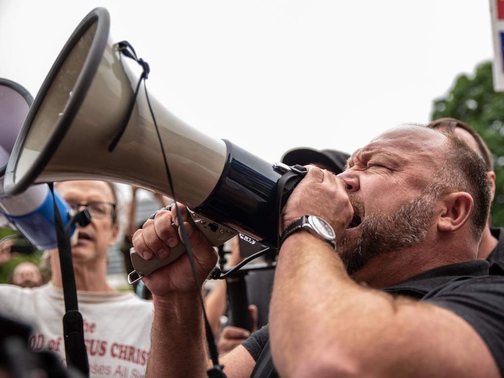 Jones said ‘it’s head-spinning the stuff they did and what they claimed’. Sergio Flores/Getty Images/AFP