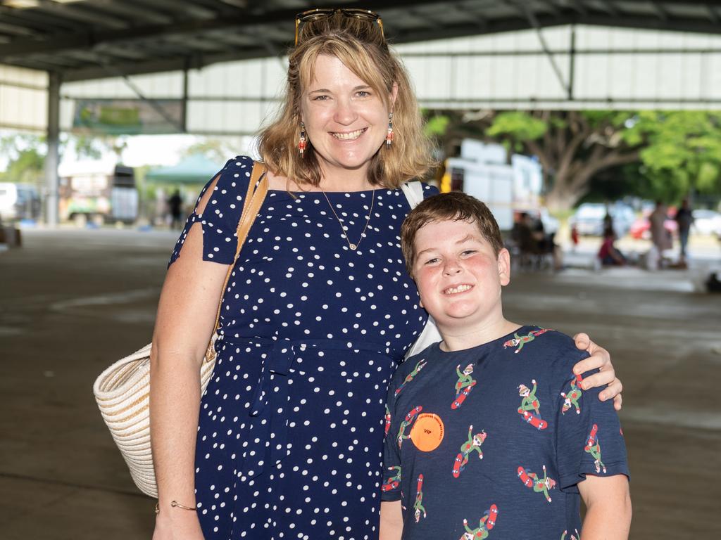 Naomi and William Westaway from Rural View at Special Childrens Christmas Party Mackay Saturday 19 Novemeber 2022. Picture: Michaela Harlow