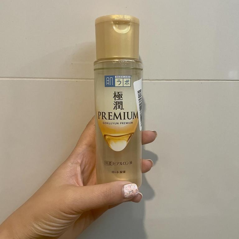 Hada Labo Gokujyun Premium Hyaluronic Acid Lotion. Picture: Melody Teh/Supplied