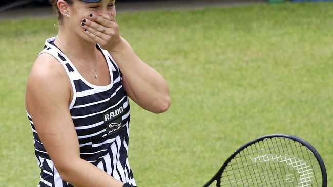 Ash Barty becomes world No.1. Picture: Morgan Harlow