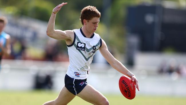Joe Berry was picked 15th by Port Adelaide. (Photo by Chris Hyde/AFL Photos/via Getty Images)