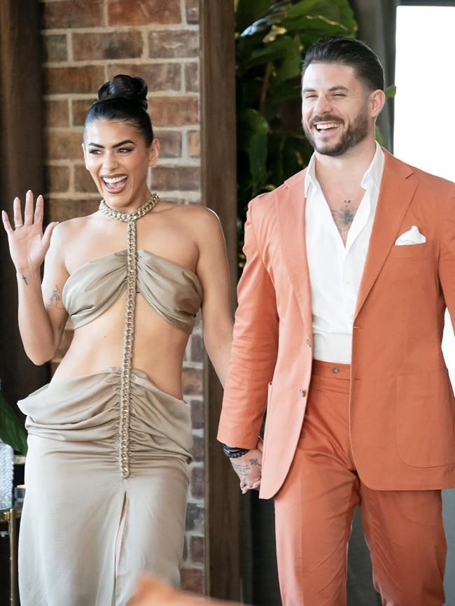 Carina and Paul on this season’s MAFS, ready for drama. Picture: Supplied