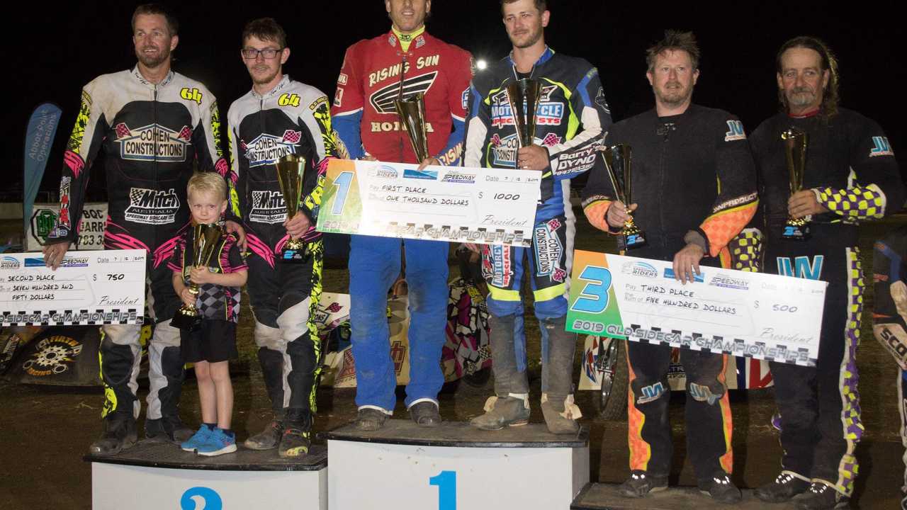 Thrills spills and chills as speedway lights up Bowen The