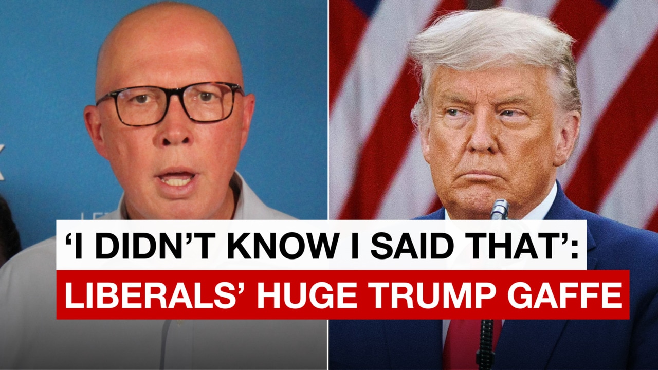 Election 2025: Trump gaffe puts Dutton in damage control
