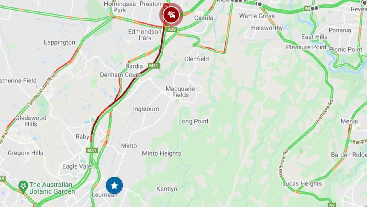 Traffic Sydney M7 M4 Closures For Motorists After Truck Crashes Au — Australias