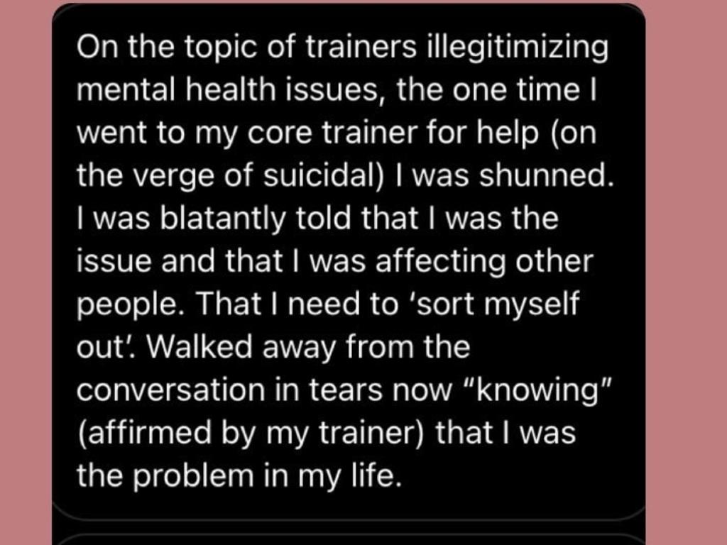 Many have spent years in therapy.
