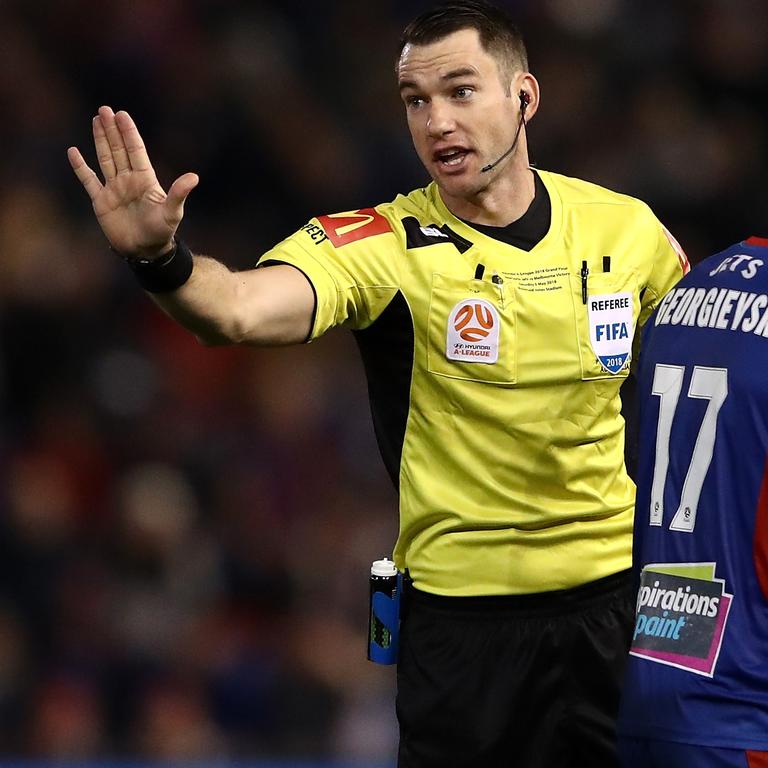 Jarred Gillett. GRADUATED: 2004. NOW: Jarred is a soccer referee in the English Football League, who made his A-League debut during the 2010-11 A-League season. He currently referees with the A-League and internationally with FIFA, and has refereed the last three A-League Grand Finals. (Photo by Cameron Spencer/Getty Images)