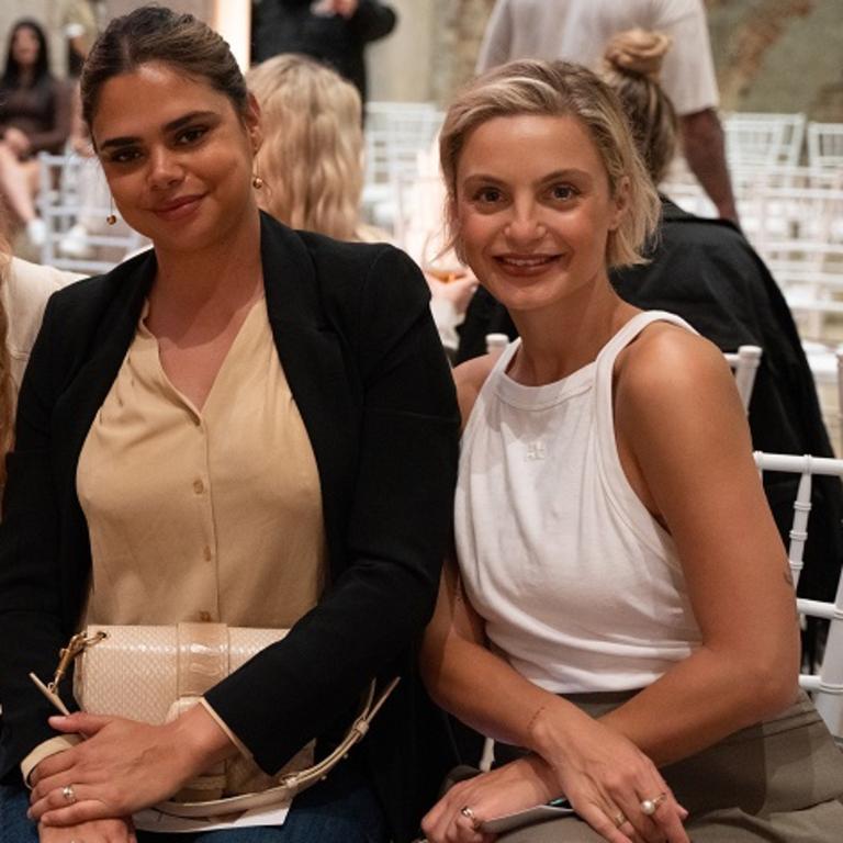 <i>MAFS</i>star Domenica Calarco and model Samantha Harris. Picture: Supplied