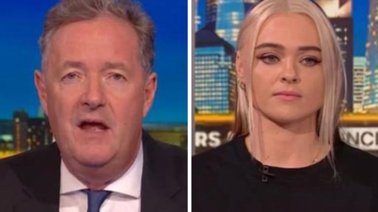 Piers Morgan slams Tash Peterson on UK TV for comparing meat