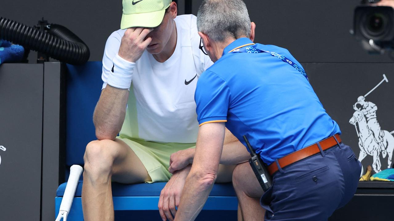 ‘White as a sheet’: Sinner’s Aus Open illness revealed