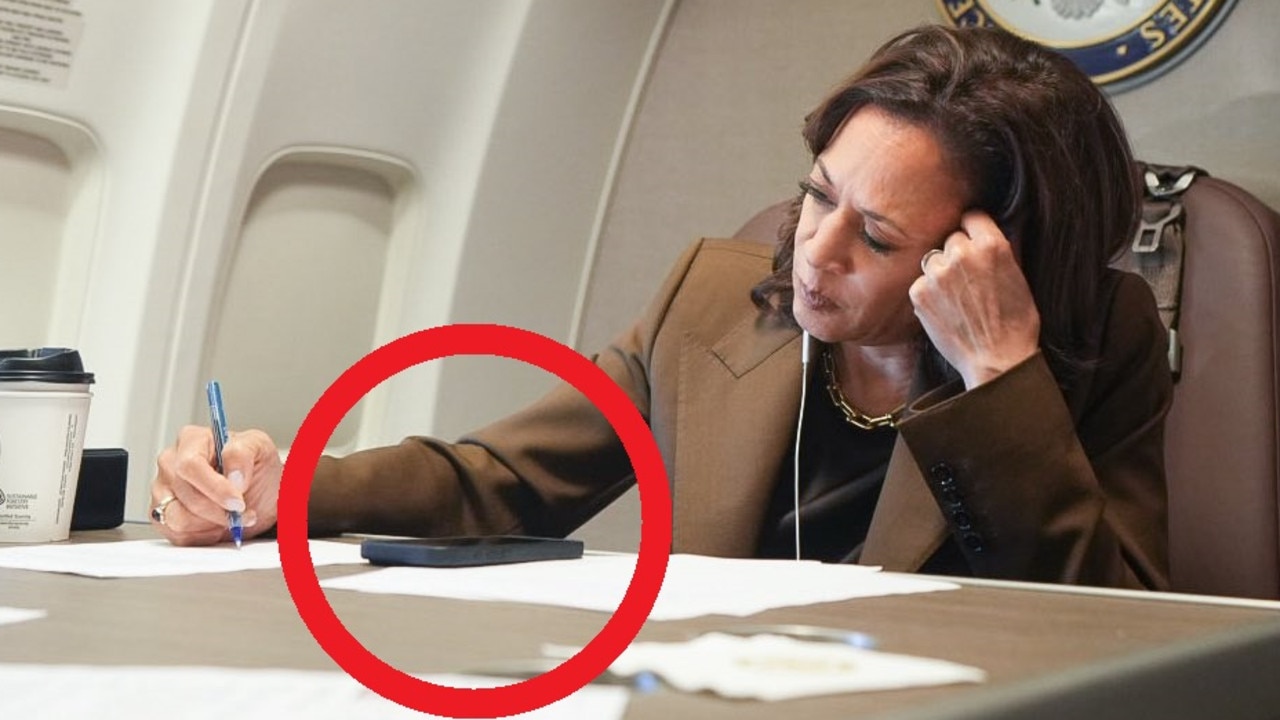 ‘Fake!’: Trump spots problem in Kamala Harris pic as deadly hurricane rips across US