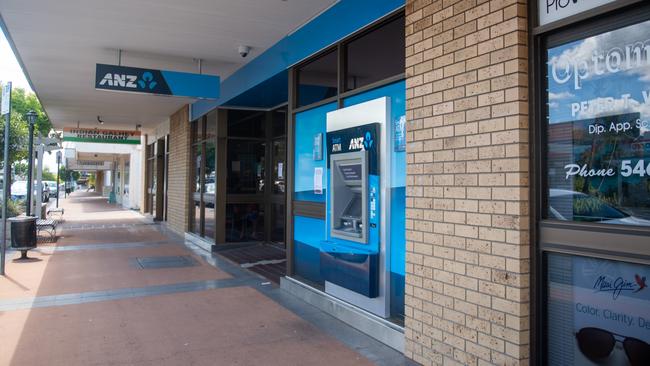 ANZ Gatton branch will close on 24 August, 2021. PHOTO: Ali Kuchel