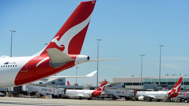 Apparently Charles Kiefel was displeased with the quality of Qantas’ service from Singapore to Sydney. Picture: Andrew Henshaw