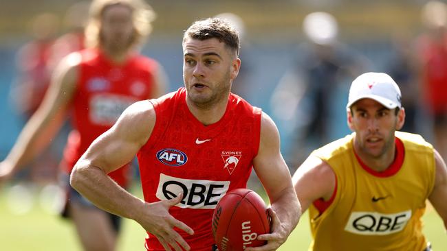 Tom Papley prepares for his second grand final.