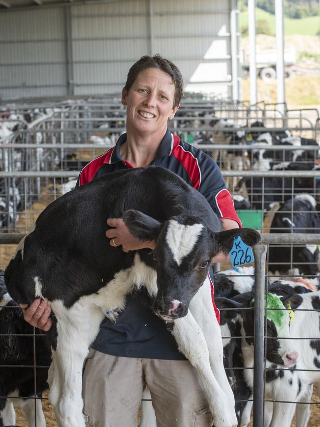 Kate’s still building on her farm, with plans to put in a new dairy in 2022. PICTURED: Picture: Zoe Phillips