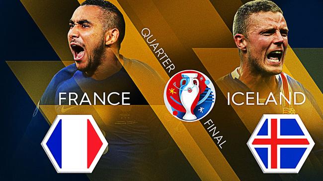 France v Iceland.