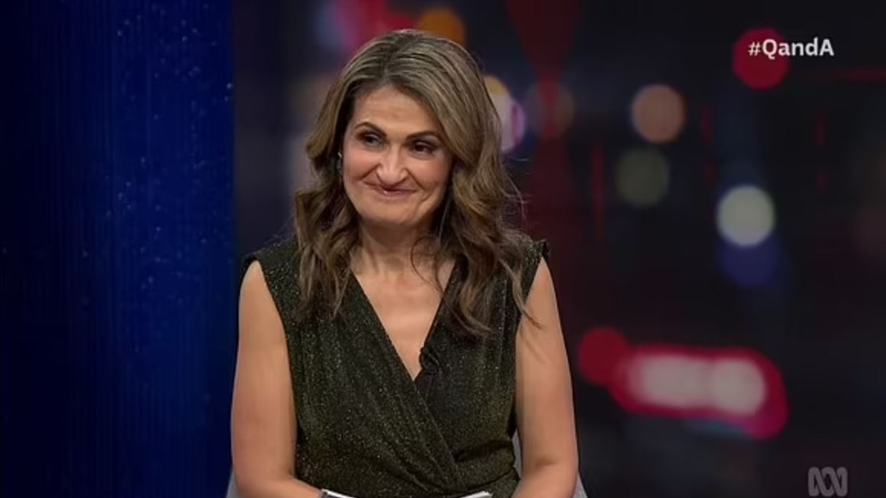 Host Patricia Karvelas jumped in to subdue the crowd.