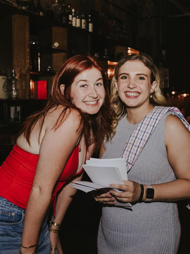 Rylee Cooper (left) from Date Night Adelaide also hosts events for singles in town. Picture: Instagram