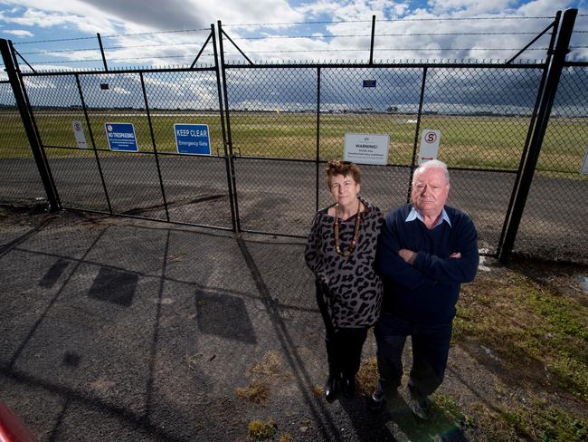 Rick and Anne Arden are worried that the changes will disturb residents. Picture: Jay Town