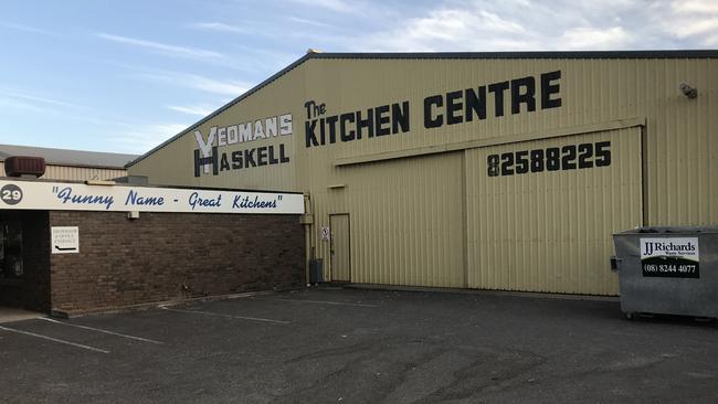 Failure of builders to pay for work has been cited as a factor in kitchen maker Yeomans and Haskell closing its doors after 44 years. Picture: Dave Kirner CFMMEU