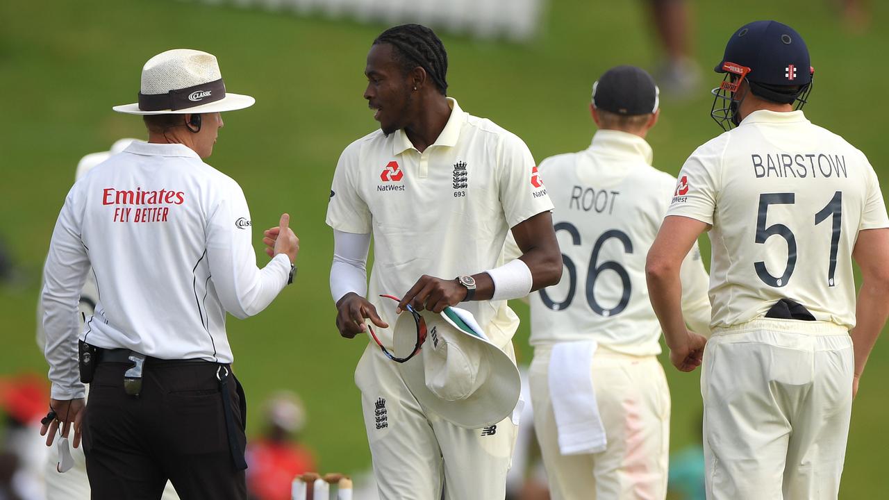 Jofra Archer has escaped being banned from bowling for the rest of the first Test against South Africa.