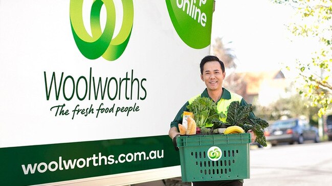 Woolworths home delivery.