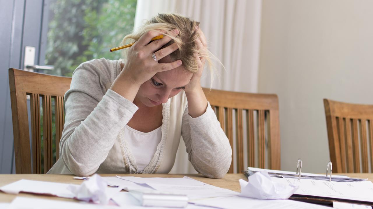 Many Australians are stressed about finances. Picture: iStock