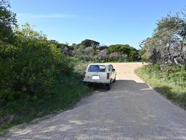 A reconstructed photo of the station wagon in question. Picture: Tasmania Police