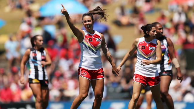 Chloe Molloy once again dominated for the Swans. (Photo by Matt King/Getty Images)