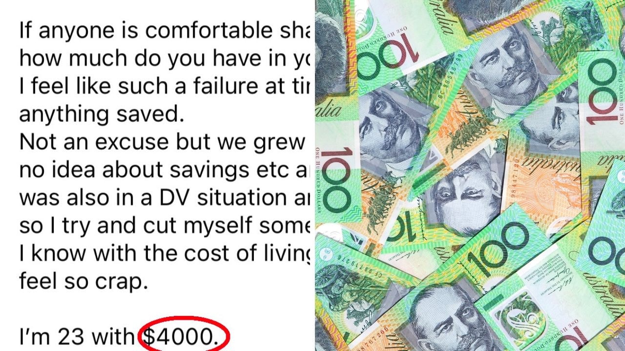 ‘$1.06’: Aussie women expose their savings